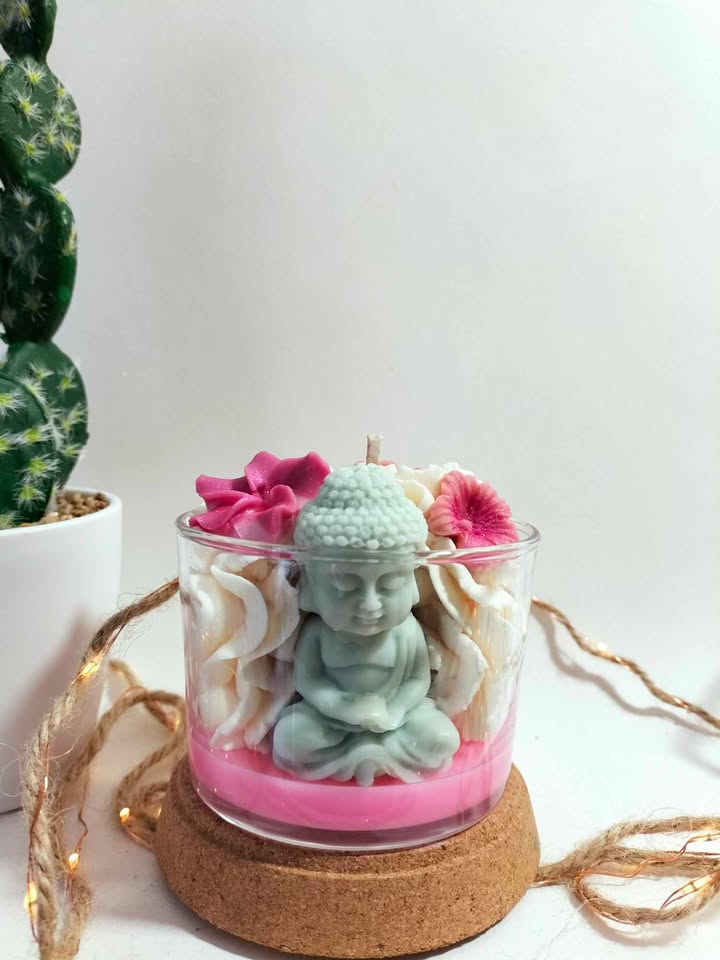 Bougie Bouddha Monoï